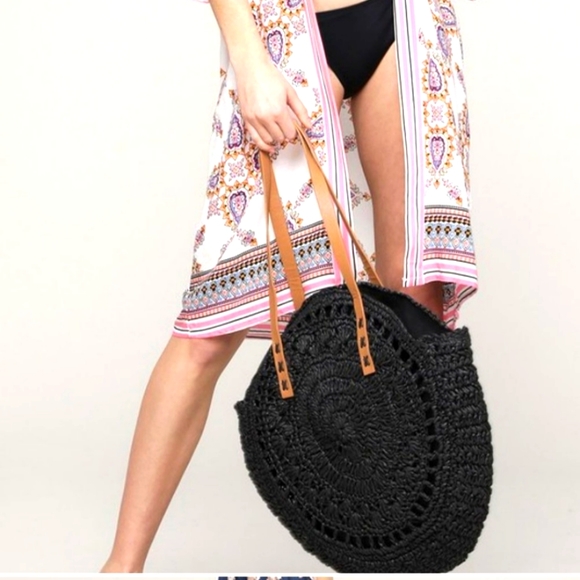 JustinTaylor Handbags - Round woven shoulder bag